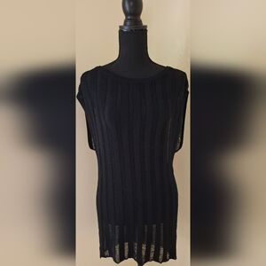 Vivienne Tam Wide Sleeve, Relaxed Fit Tunic Top Size Smalll